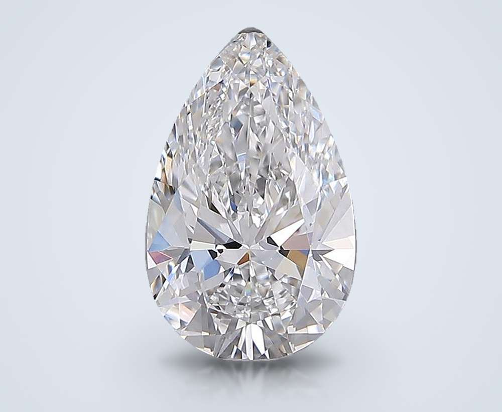 2.00 Carat Pear Lab Diamond