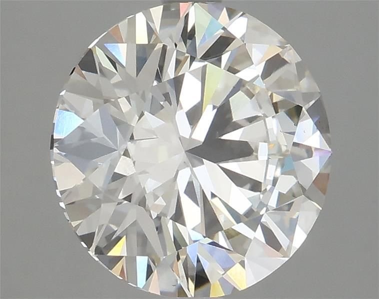 3.41ct H VS2 Rare Carat Ideal Cut Round Lab Grown Diamond