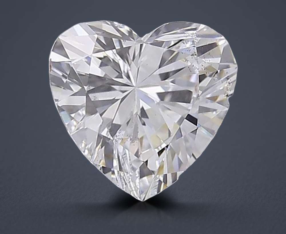 0.76 Carat Heart Lab Diamond