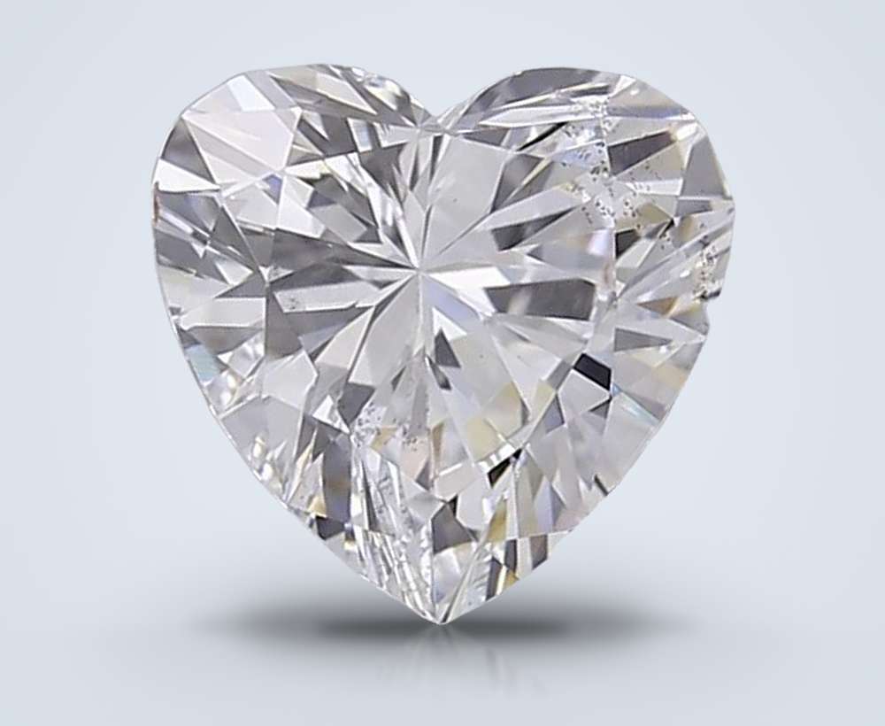 0.76 Carat Heart Lab Diamond