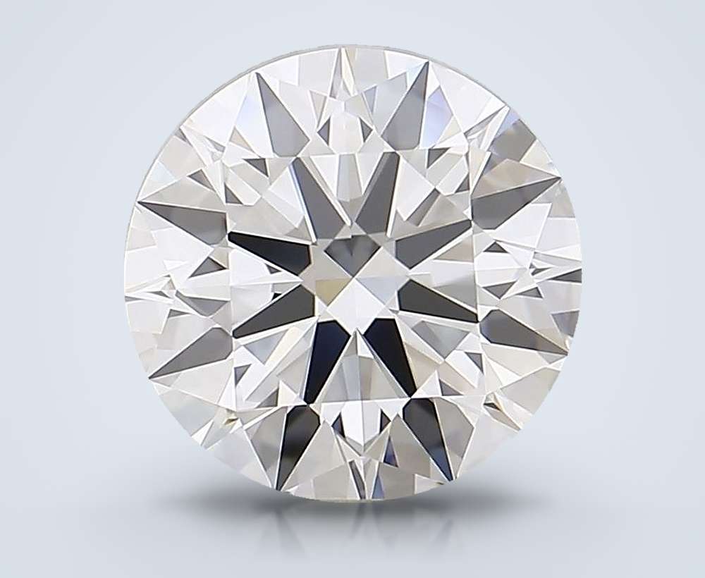 3.84 Carat Round Lab Diamond