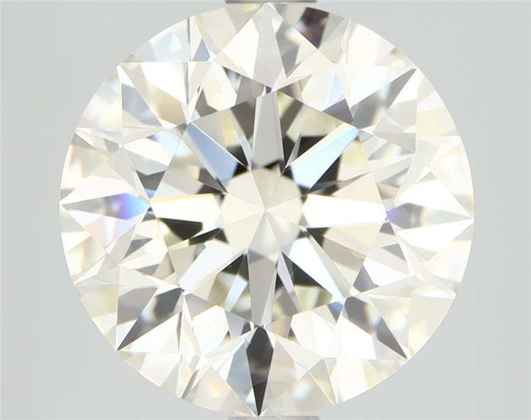 3.16ct J VVS2 Excellent Cut Round Diamond