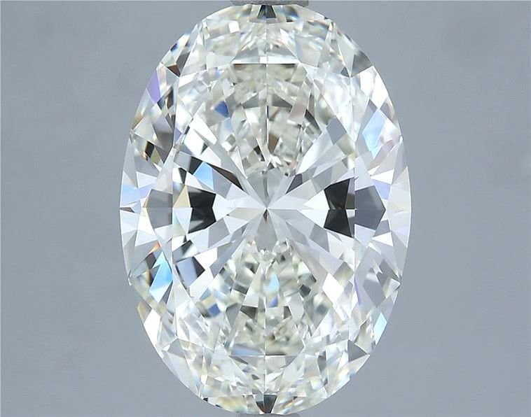 5.27ct I VVS1 Rare Carat Ideal Cut Oval Diamond