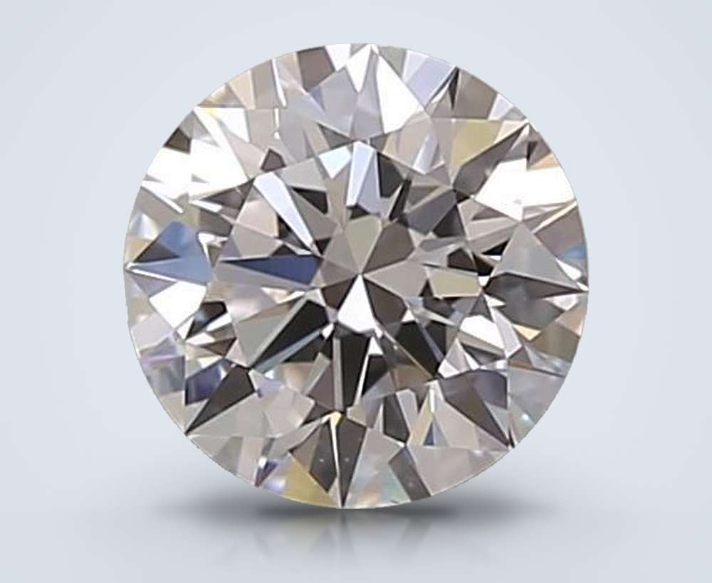 0.49 Carat Round Lab Diamond
