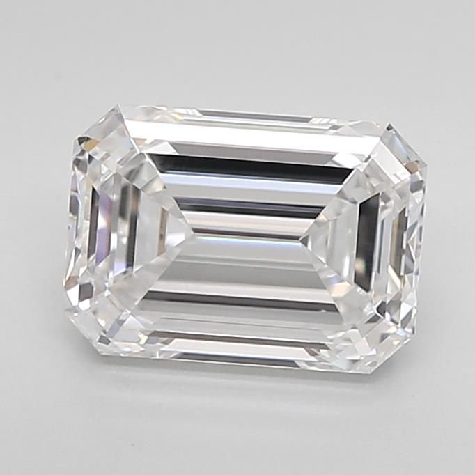 2.03ct E VS2 Rare Carat Ideal Cut Emerald Lab Grown Diamond