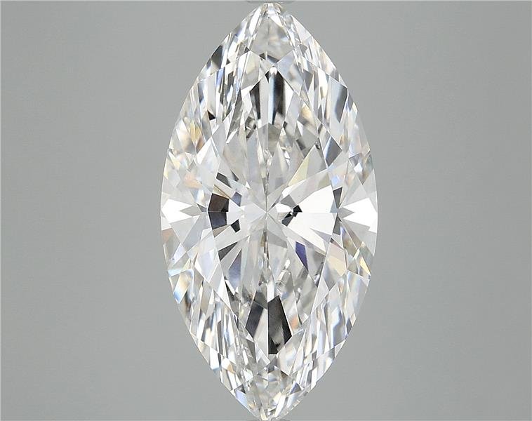 6.02ct F VS1 Rare Carat Ideal Cut Marquise Lab Grown Diamond