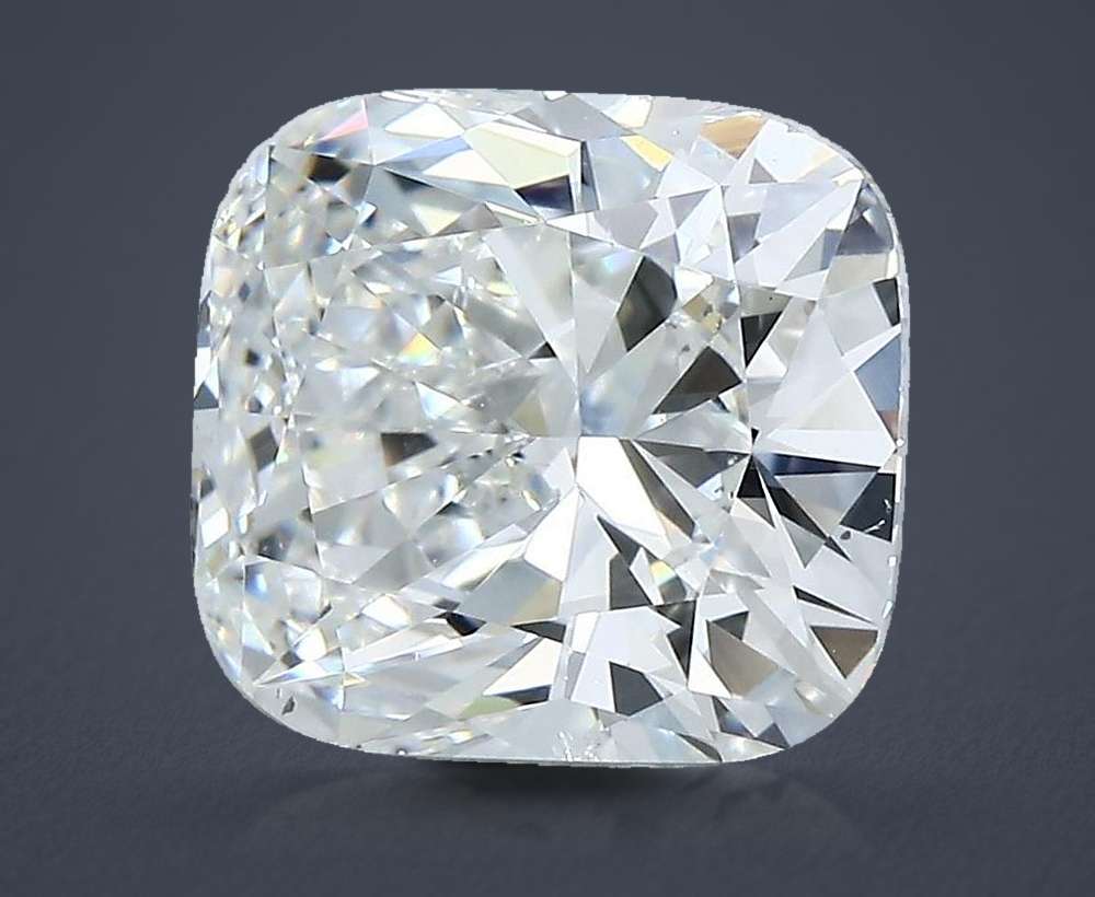 3.55 Carat Cushion Natural Diamond