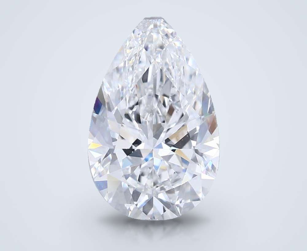 2.00 Carat Pear Lab Diamond