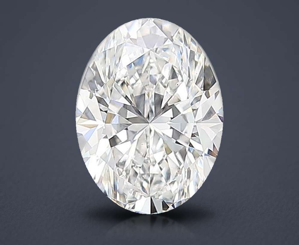1.53 Carat Oval Lab Diamond