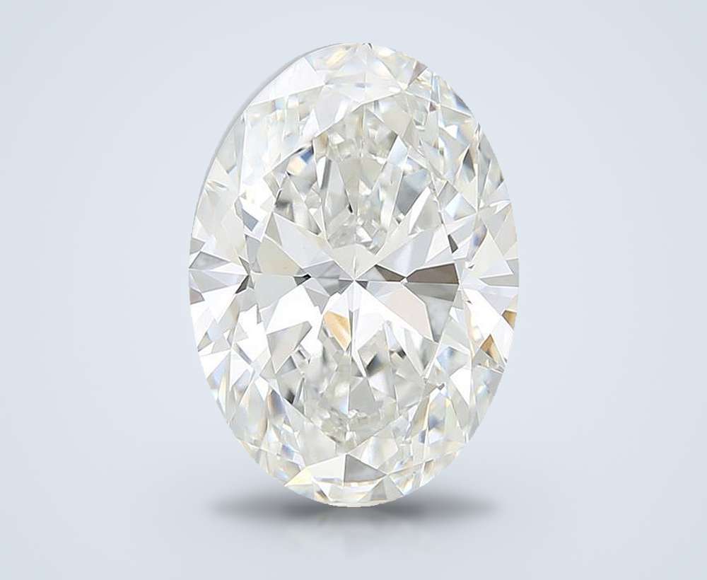 6.71 Carat Oval Lab Diamond