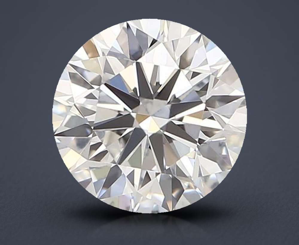 0.71 Carat Round Natural Diamond