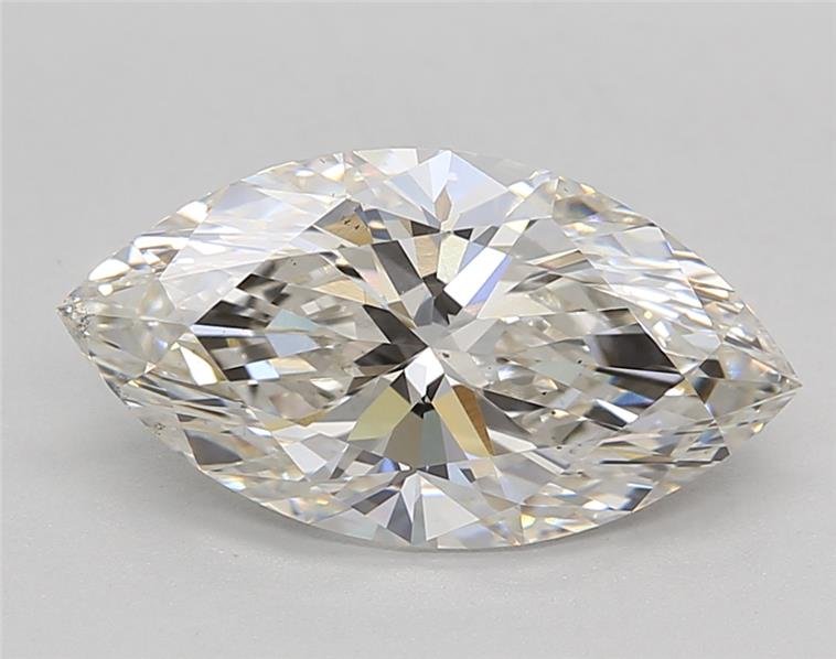 2.67ct H VS2 Rare Carat Ideal Cut Marquise Lab Grown Diamond