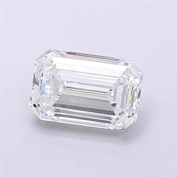 1.51ct D VS1 Excellent Cut Emerald Lab Grown Diamond