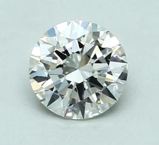 1.00ct J IF Rare Carat Ideal Cut Round Diamond