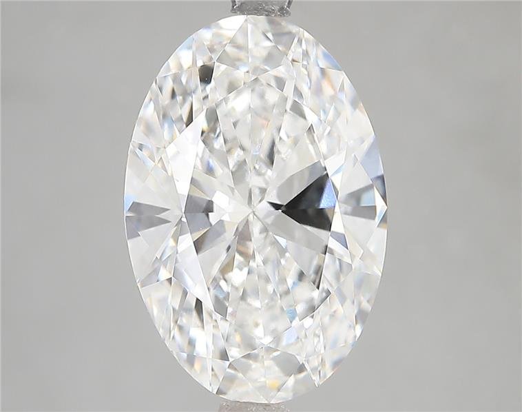 7.04 Carat Oval Lab Diamond