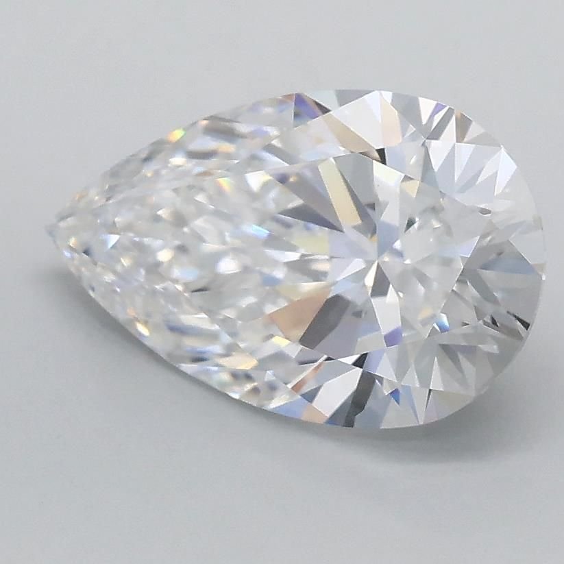 1.55ct D VS1 Rare Carat Ideal Cut Pear Lab Grown Diamond