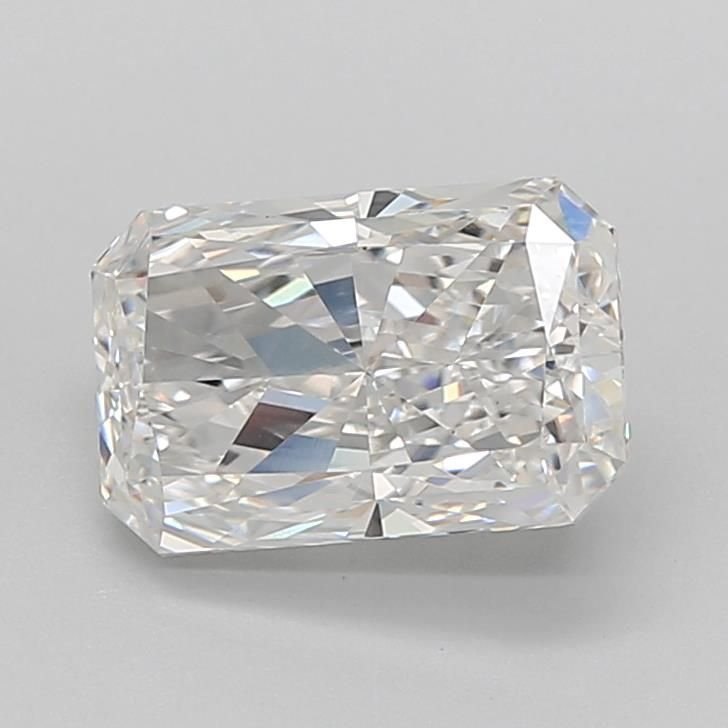 3.31ct E VVS2 Rare Carat Ideal Cut Radiant Lab Grown Diamond