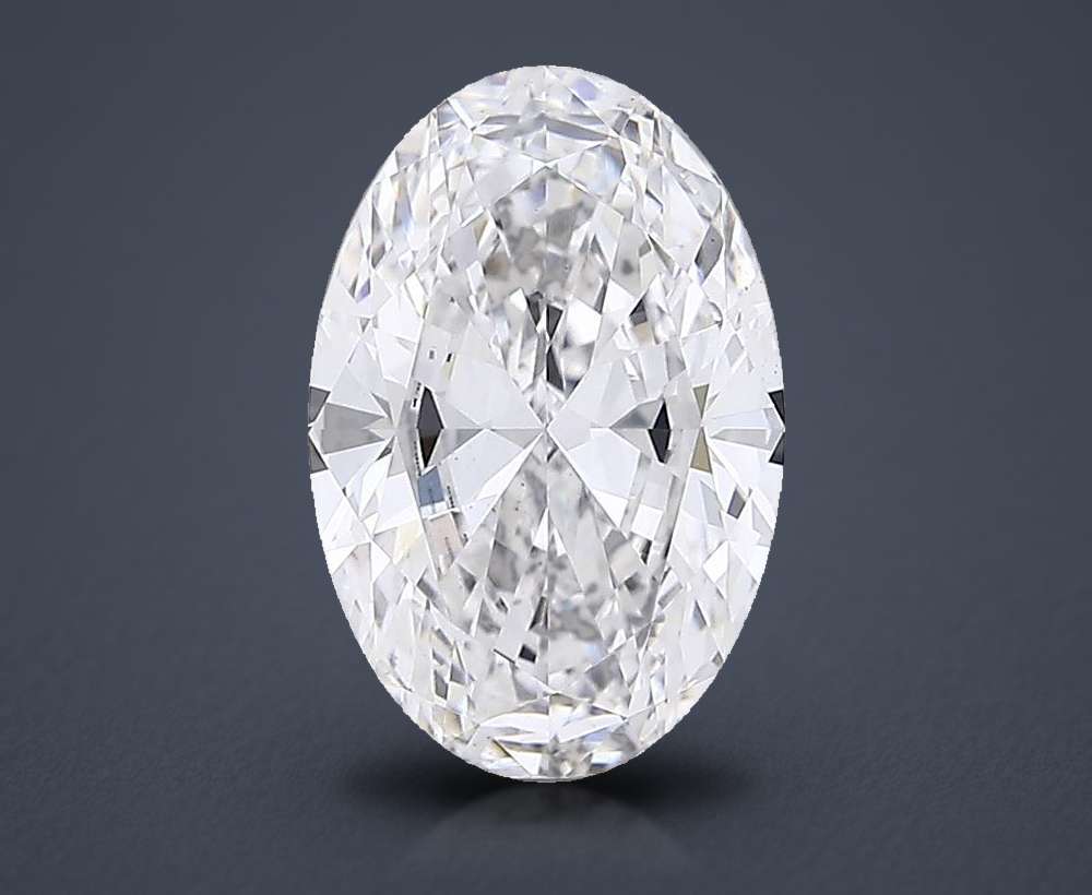 4.75 Carat Oval Lab Diamond