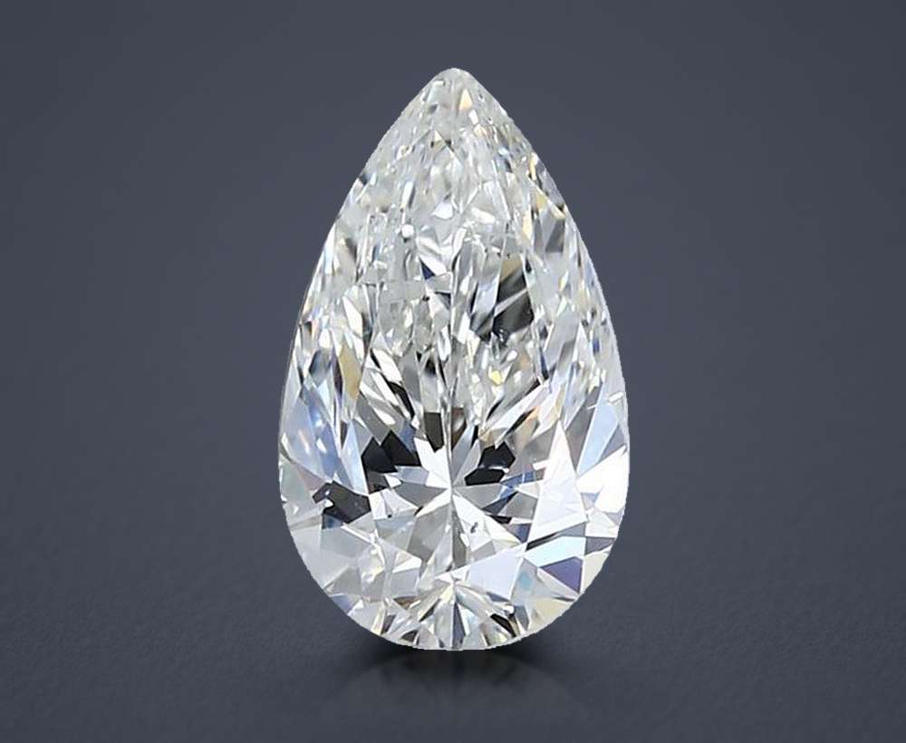 1.90 Carat Pear Natural Diamond