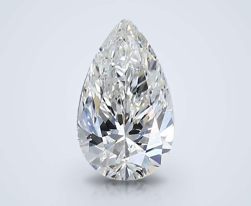 1.90 Carat Pear Natural Diamond