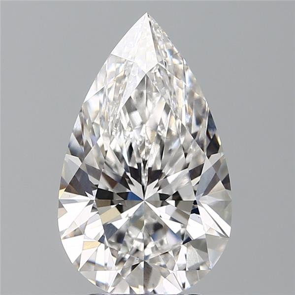 4.01 Carat Pear Lab Diamond