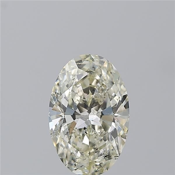 2.55ct K SI2 Rare Carat Ideal Cut Oval Diamond