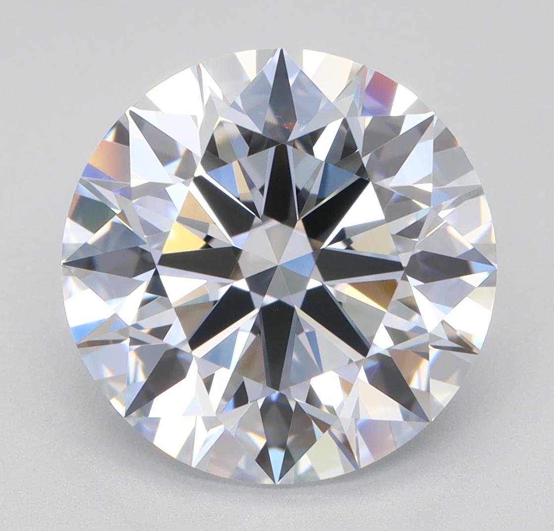 4.02ct E VS1 Rare Carat Ideal Cut Round Lab Grown Diamond