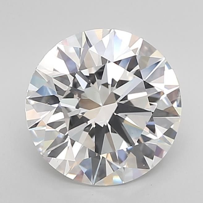 4.02ct E VS2 Rare Carat Ideal Cut Round Lab Grown Diamond