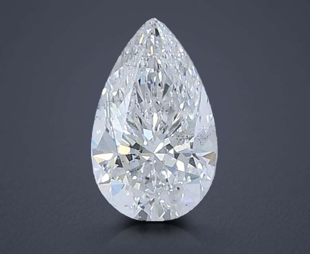 0.80 Carat Pear Lab Diamond