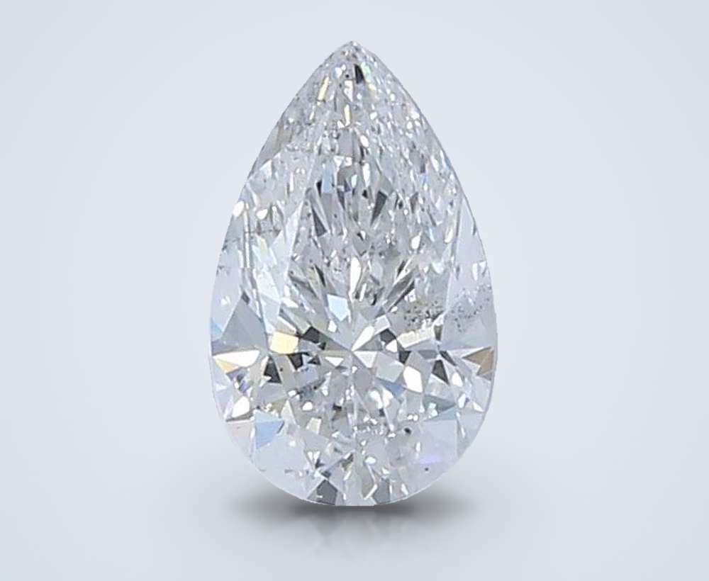 0.80 Carat Pear Lab Diamond