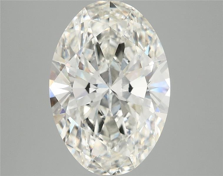 3.94 Carat Oval Lab Diamond