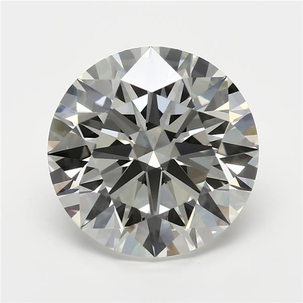 3.24ct K VVS2 Rare Carat Ideal Cut Round Diamond