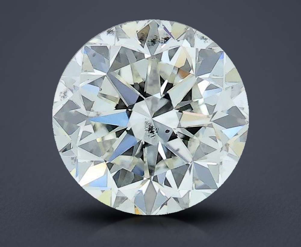 0.90 Carat Round Natural Diamond