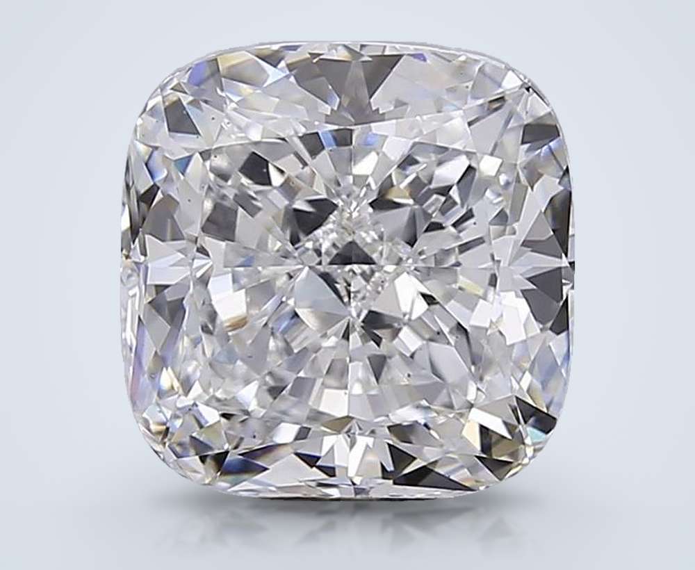 6.51 Carat Cushion Lab Diamond