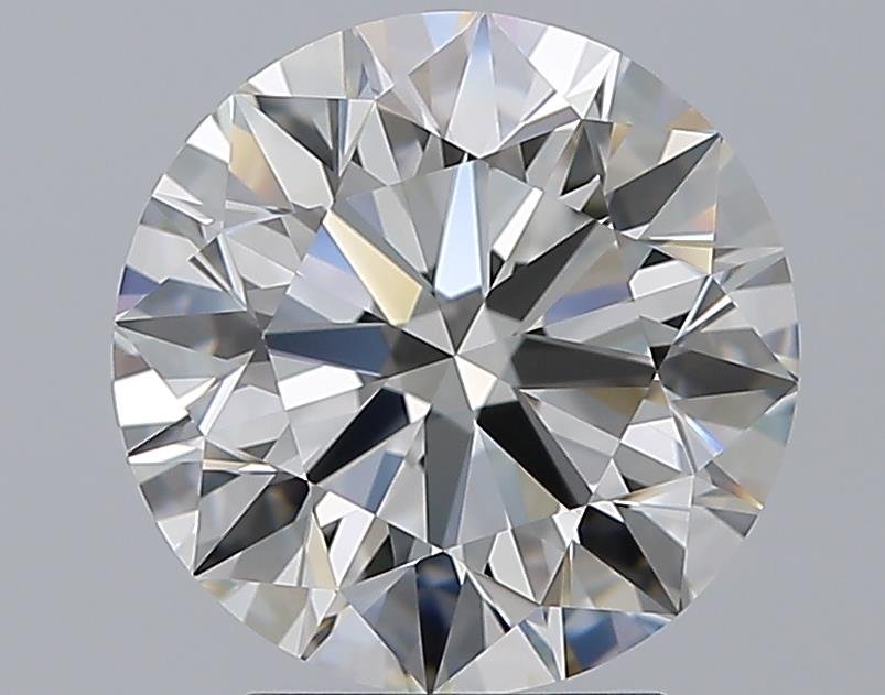 3.30ct H FL Rare Carat Ideal Cut Round Diamond