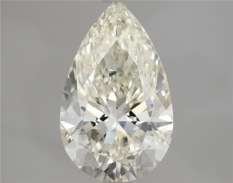 2.51ct J SI1 Rare Carat Ideal Cut Pear Diamond