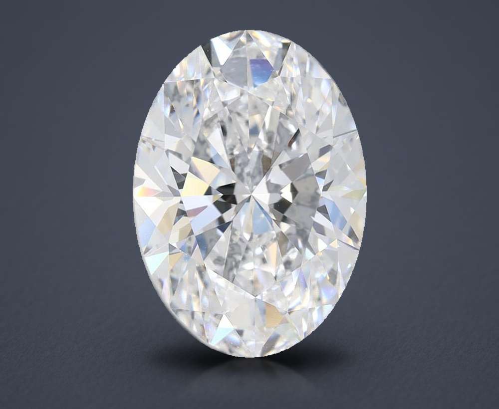 3.27 Carat Oval Lab Diamond