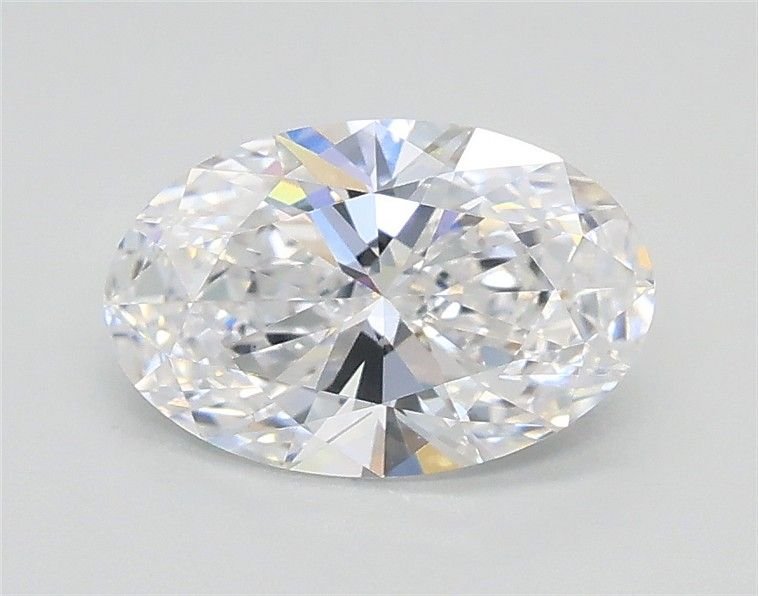 1.01ct D VS1 Rare Carat Ideal Cut Oval Lab Grown Diamond