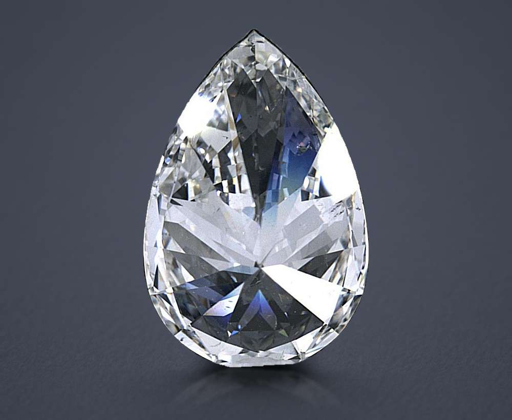 3.01 Carat Pear Natural Diamond