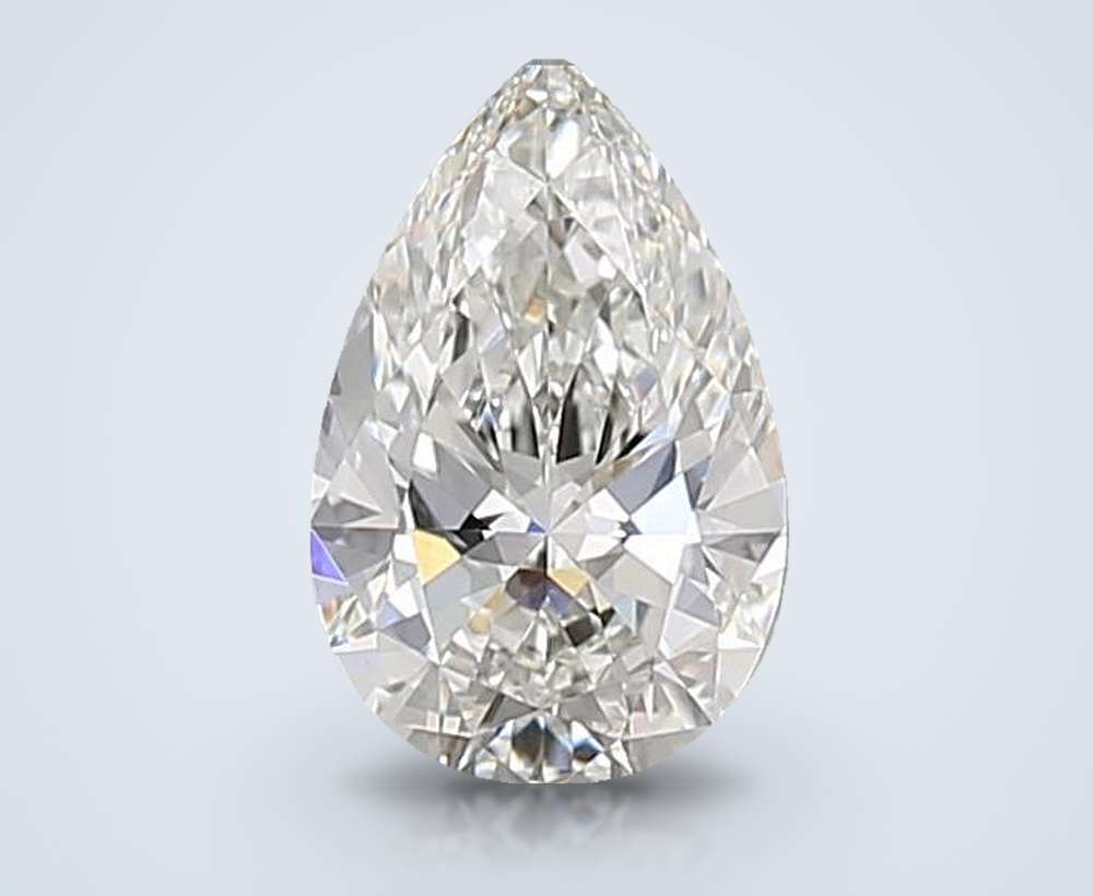 0.75 Carat Pear Lab Diamond