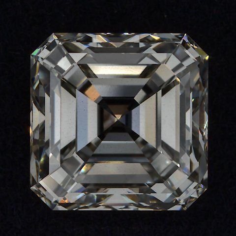 1.70ct J SI1 Excellent Cut Asscher Lab Grown Diamond