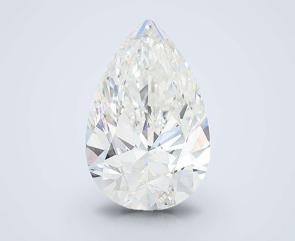 6.25 Carat Pear Lab Diamond