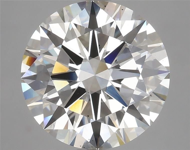 5.03ct I VS2 Rare Carat Ideal Cut Round Lab Grown Diamond