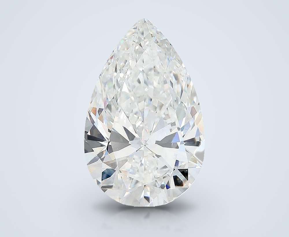 9.26 Carat Pear Lab Diamond