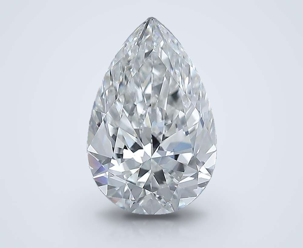 2.51 Carat Pear Natural Diamond
