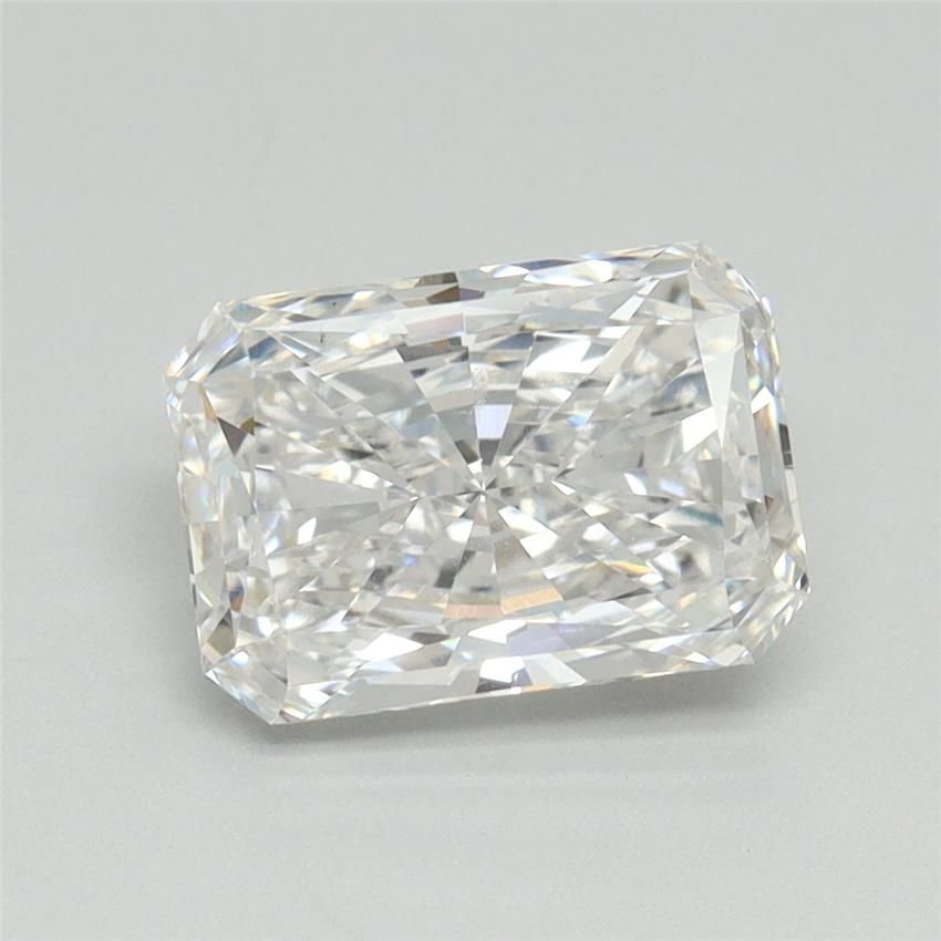 2.09ct D VS1 Rare Carat Ideal Cut Radiant Lab Grown Diamond