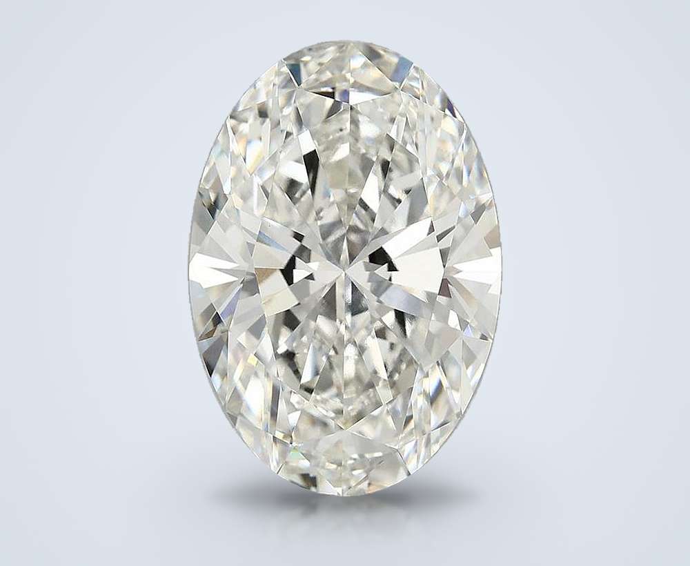 8.14 Carat Oval Lab Diamond