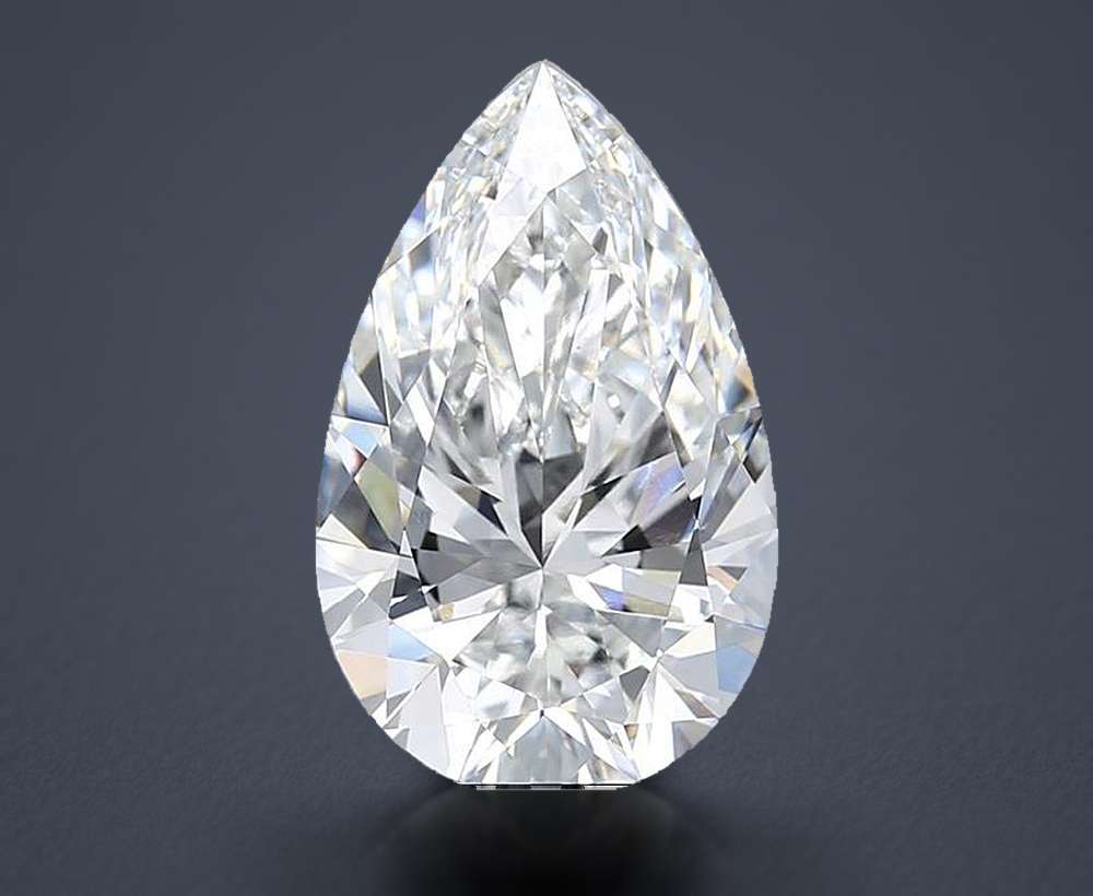 5.30 Carat Pear Lab Diamond