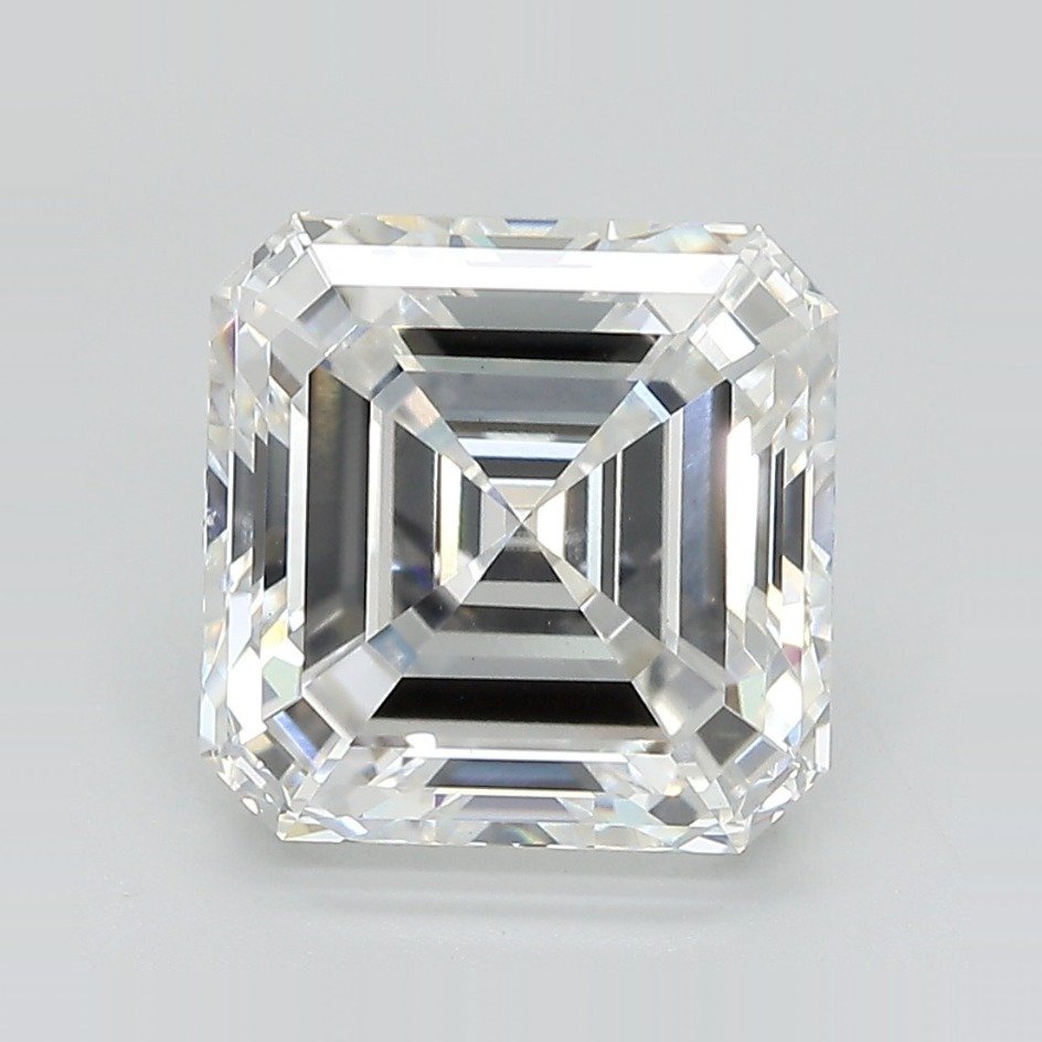 4.57ct E VS1 Excellent Cut Asscher Lab Grown Diamond