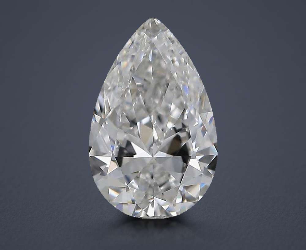0.40 Carat Pear Natural Diamond